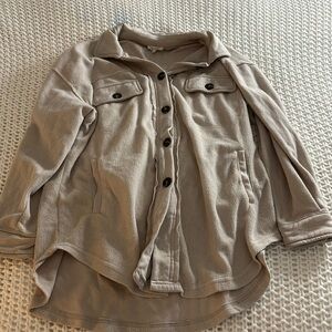 Comfy button up sweater